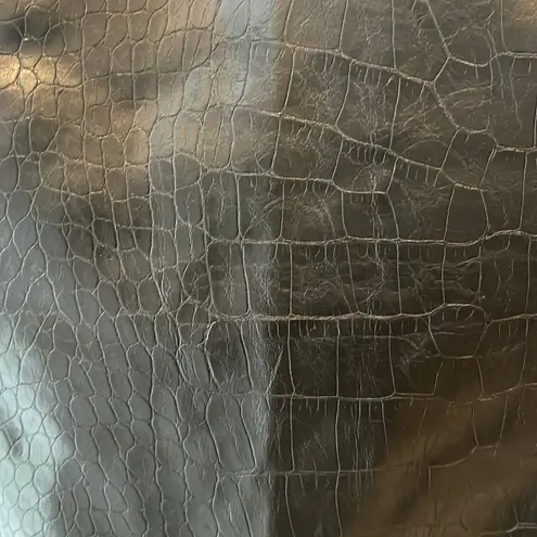 H&M  faux leather strapless tube dress