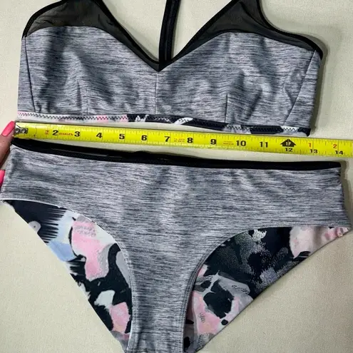 Lululemon  Salty Swim Bikini 2 Piece Reversible Swim Suit 4/6 Small