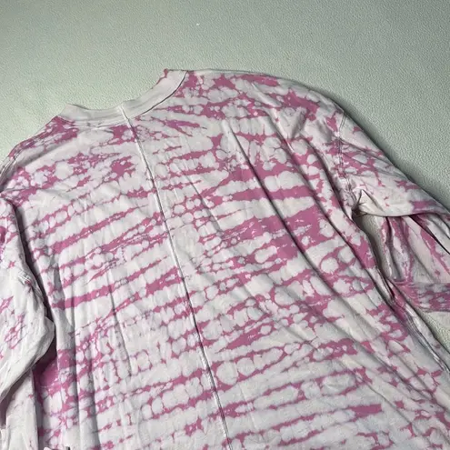 Free People  Be Free Tie Dye Long Sleeve Tee Large