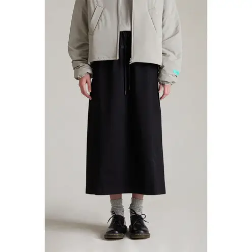 Fear of god Essentials Women's Jet Black Heavy Long Skirt XXL