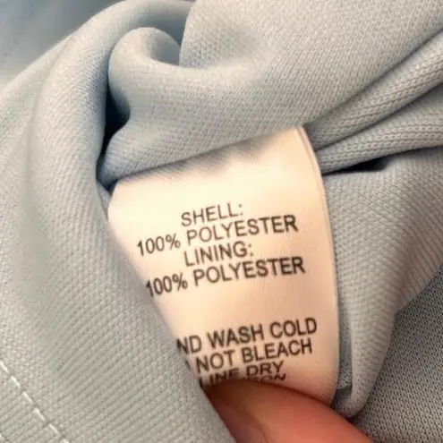 Lulus  Feeling Butterflies Light Blue Floral Tiered Ruffle Mini Dress Cottage Sm