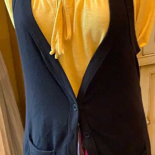 skirt & vest Black Size XL