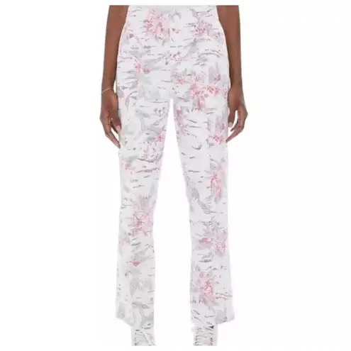 MOTHER Denim The Springy Straight Leg Ankle Pants In Aloha. Size 23. NWOT White
