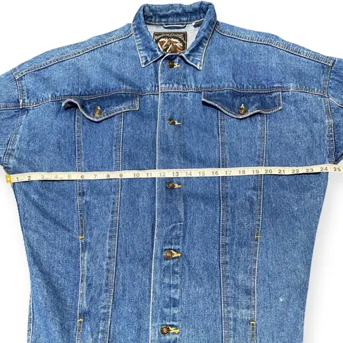 Vintage East West American Beauties Denim Jacket Women’s Small Blue Button