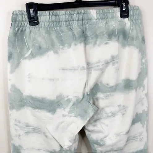 Talentless Sweatpants Womens Small Tiger Wash Blue Spruce Tie Dye Stripe Cotton