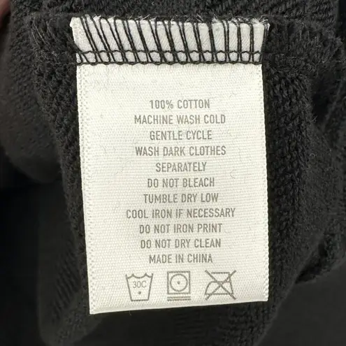 Deuce Brand | NWT | Large | Women's Black Allover White Rabbit Premium Hoodie