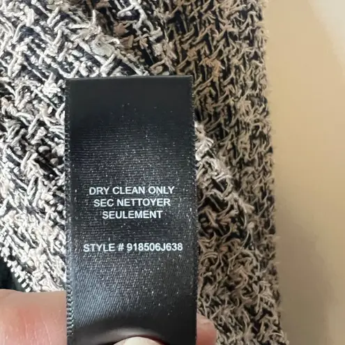 Rebecca Taylor Fringe Tweed Classic Blazer Jacket women’s size 6 $475