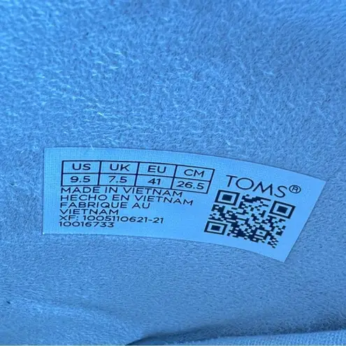 Toms  Alpargata Mallow Puffer Mules Shoes Mustard Yellow 9.5