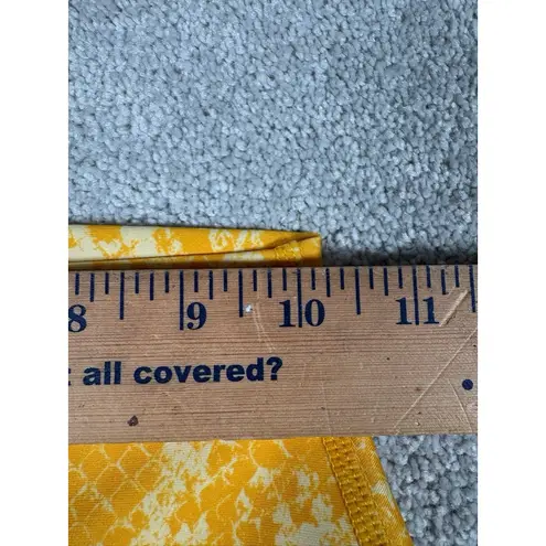 NWT Carbon38 Printed High Rise Legging Sz. Xs "Kumquat Snake Yellow"