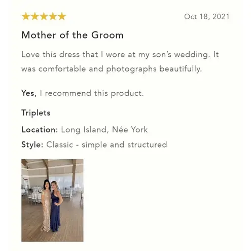 BHLDN 💯% Tadashi Shoji Odette T Dress