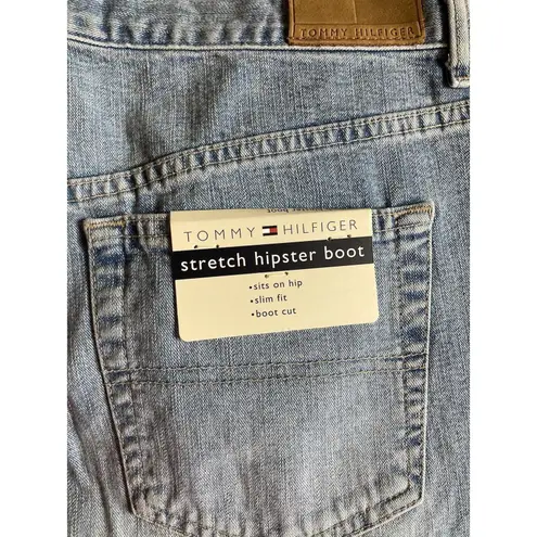 Tommy Hilfiger  Vtg Women’s Stretch Hipster Slim Fit Boot Cut 12 Long Jeans NWTS thumbnail 8