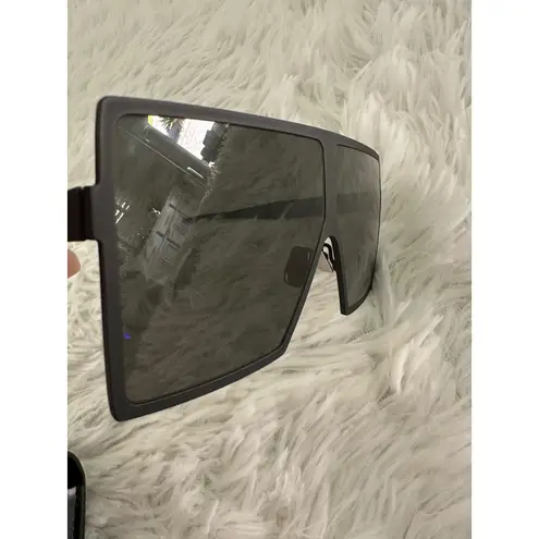 Saint Laurent  SL 182 Betty rectangle frame Oversized sunglasses With Case