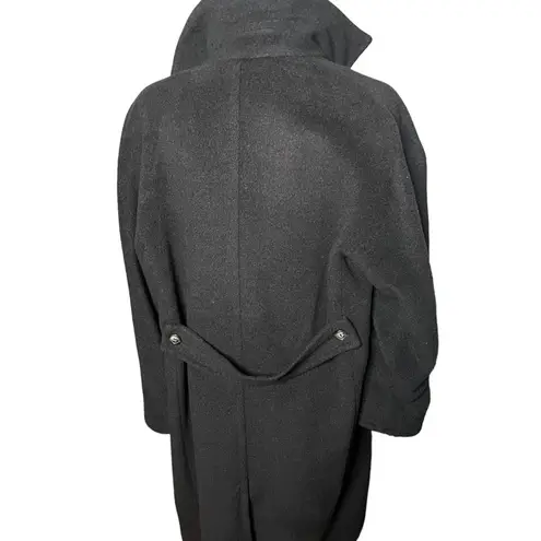 Max Mara Madame 2000’s Wool & Cashmere Long Trench Coat US 4