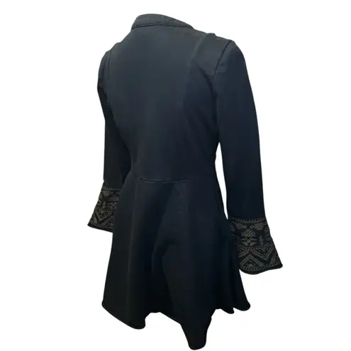 Shyanne Cascade Embroidered French Terry Cardigan Western Embellished Timeless