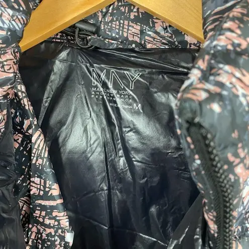 NWT Andrew Mac Performance Pink & Black Puffer Vest