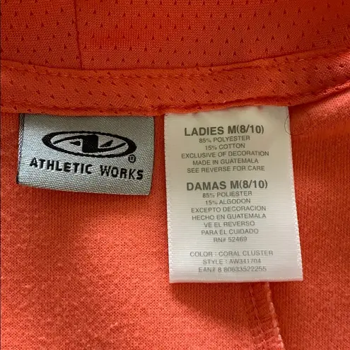 Athletic Works  PEACH LADIES ZIP JACKET