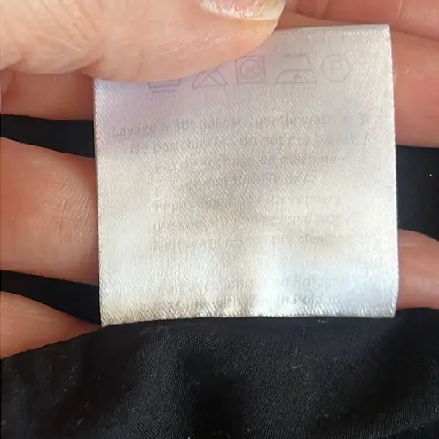 Sézane Black Wrap-Style Long Sleeve Dress Size 34 (XS)