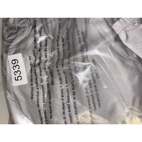 Peter Millar Women's Pullover 1/4 Zip wind Gray Print ECU Eastern Carolina