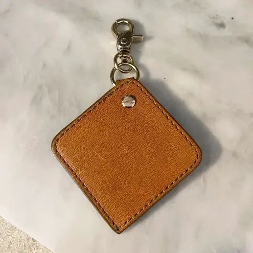 Dolce & Gabbana Authentic Camel Leather Belissima Mirror Bag Charm