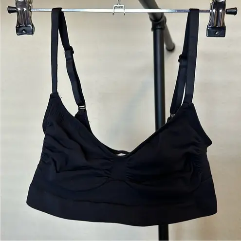 SKIMS ‎ sculpting bralette COLOR ONYX SIZE XL NWOB