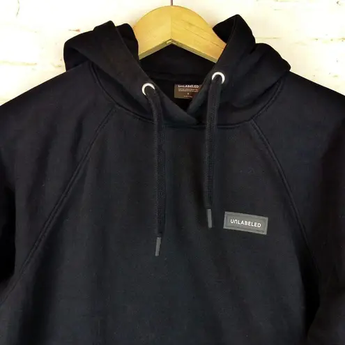 Unlabeled by Anna Petrosian Skull Drip Hoodie Womens S Black Relaxed Rock Punk