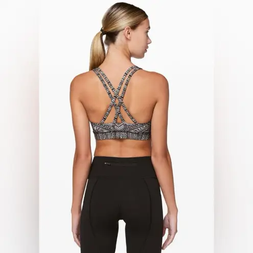 Lululemon  Energy Sports Bra Tribal Pace Multi Color Size 4