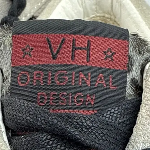 Vintage Havana  Rooster Animal Cheetah Print Low Top Lace Up Sneakers Shoes 7.5