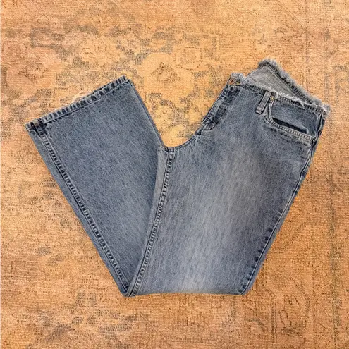 Aeropostale  Vintage EUC Frayed Waist Boot Cut Denim Jeans