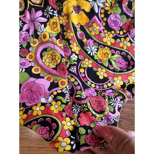 LA DOUBLEJ A line Suitcase Dress Tripping Nero in Fluid Jersey size XS Orange