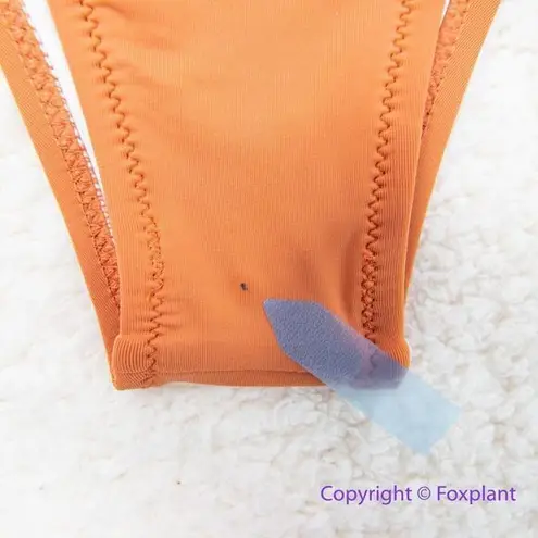 Rhythm NEW Chai Hi-Hip Banded pant Bikini Bottoms color block, size S