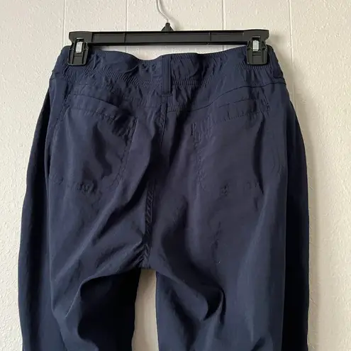 Khombu Cropped Pants Womens Small Outdoors Hiking Fishing Camping Lightweight