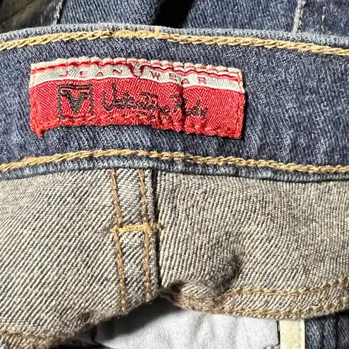 Valentino Rudy Italy Boot Leg Dark Washed Jeans Blue Size 2