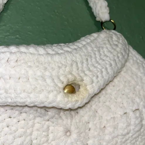 Vintage handmade crocheted Grandma purse