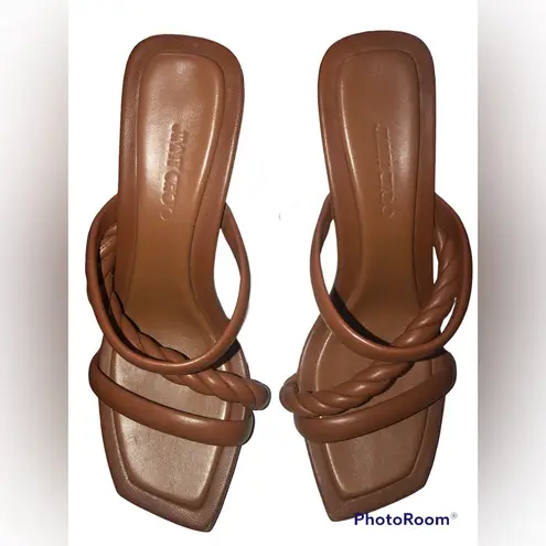 Jimmy Choo Diosa 90 Leather Mules