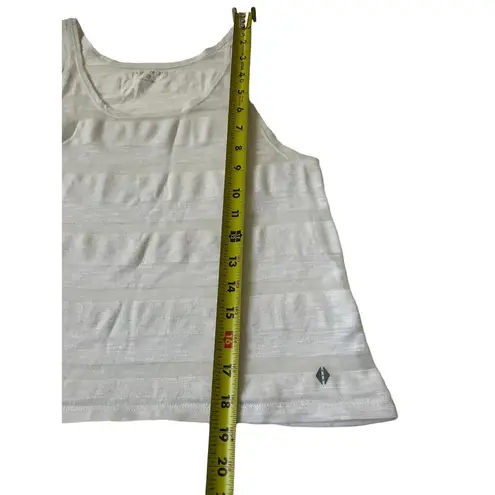 Tavi Noir White Sheer Athletic Muscle Tee Crop Top Women's Size Small | 49