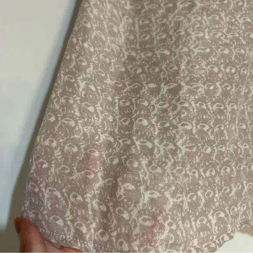 Rachel Comey Silk Linen Babydoll Spaghetti Strap Printed Tank Top Size 6