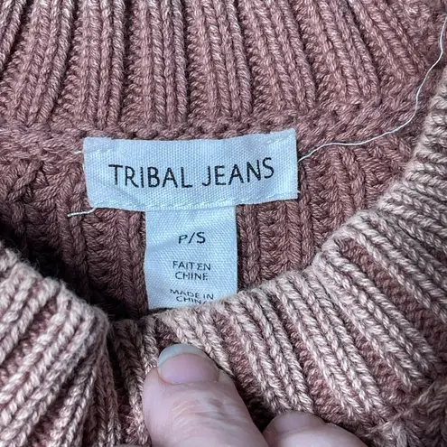 Tribal Jeans Mauve Ribbed Sweater