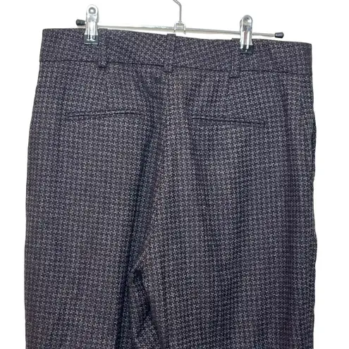 Equipment  Womens Warsaw Wool Blend Ankle Trouser Pants Pockets Size 8