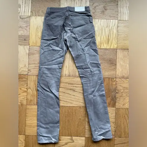 Acne Studios Hep Jean, Size 27/32, Used Twill Grey Wash