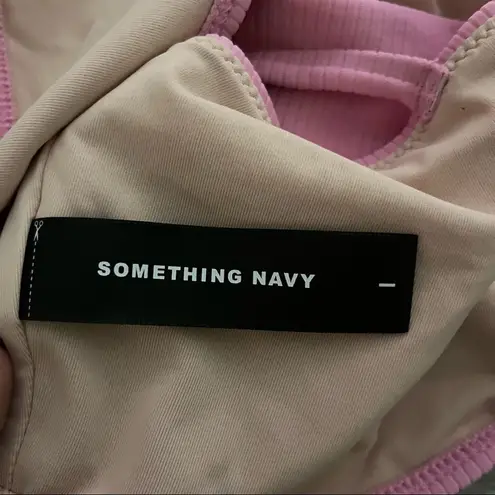 Something Navy Classic Swim Bandeau Top