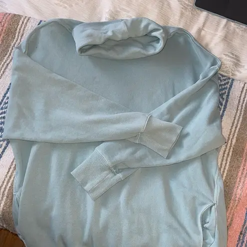 American Eagle Mint blue turtle neck sweater