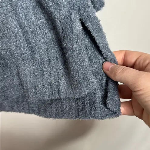 Barefoot Dreams Cozy Chic Lite Knit Half-Zip Kangaroo Pocket Tunic Sweater sz XL