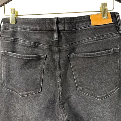 Dear John Women's Bootcut Jeans Size 28 Black Dark Wash Mid-rise Stretch Denim