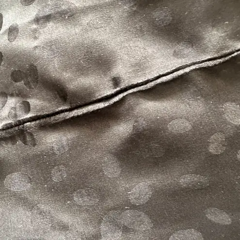 Loeffler Randall Black Silk Draped Neck Dress Size 2