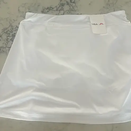 New J. Lindeberg Women's Gisele Golf Skirt White Large