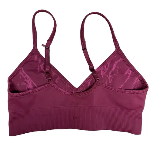 Lululemon  Ebb To Street Bra A/B Cup Stone Wash Chianti Seamless W2BS2S Size 8