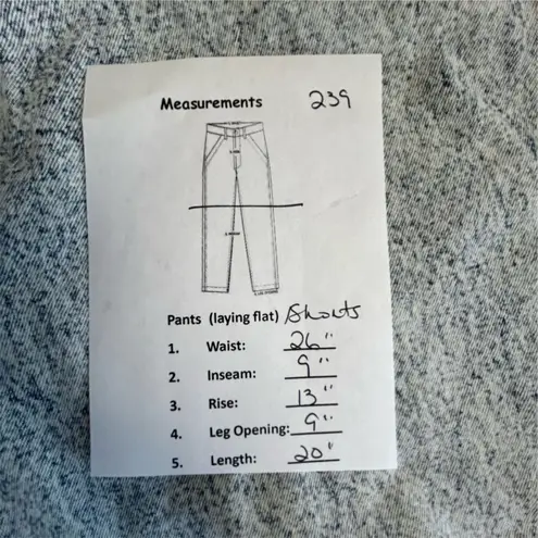 Canvas Vintage Acid Wash Denim Cut