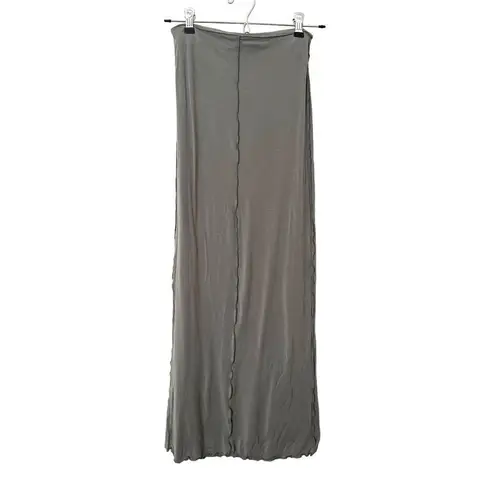 THE LINE BY K Vana Maxi Skirt in Army Green Sz XS
