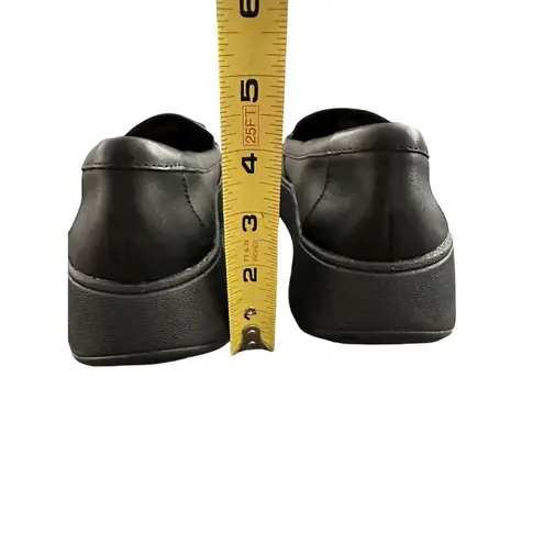 FitFlop Womens F-Mode Leather Flatform Slip On Loafers Shoes