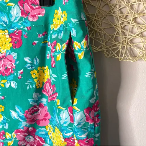 Counterparts Floral Super Stretch Skort (Green Pink) - large